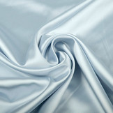 Stretch Satijn Baby Blauw