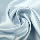Stretch Satin Babyblau