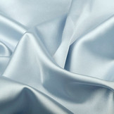 Stretch Satin Babyblau