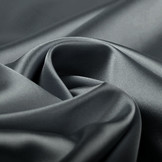 Stretch Satin Dunkelgrau