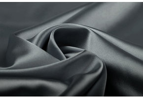Stretch Satin Dunkelgrau