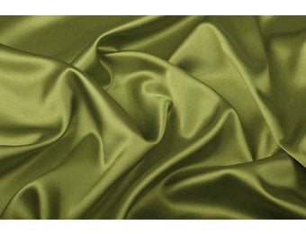 Stretch Duchess Satin – Dark Green