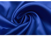Stretch Satin Royal Blue
