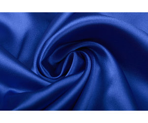 Stretch Satin Royal Blue