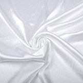 Stretch Satin Weiß