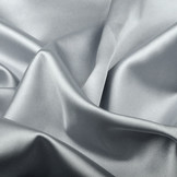 Stretch Satin Silber