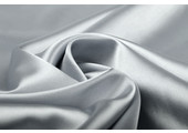 Stretch Satin Silver
