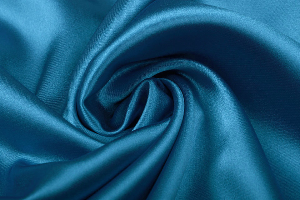 Petrol Blue Stretch Velvet Fabric