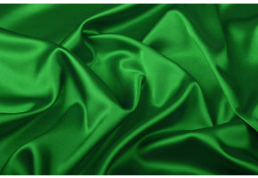 Stretch Satin Grasgrün