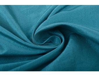 Crinkle Taft Aqua