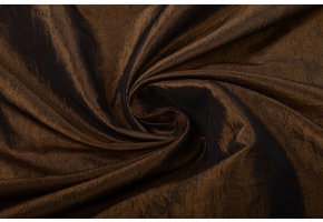 Crinkle Taft Mocha brown