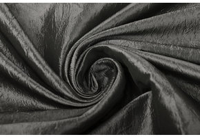 Crinkle Taft Grau
