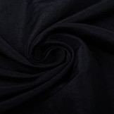 Crinkle Taft Schwarz