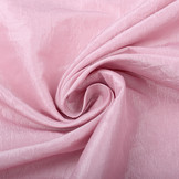 Crinkle Taft Licht Roze