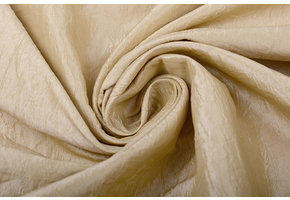 Crinkle Taft Donker champagne