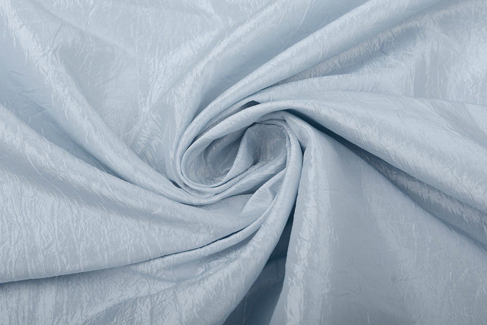 Crinkle Taft Grey-blue