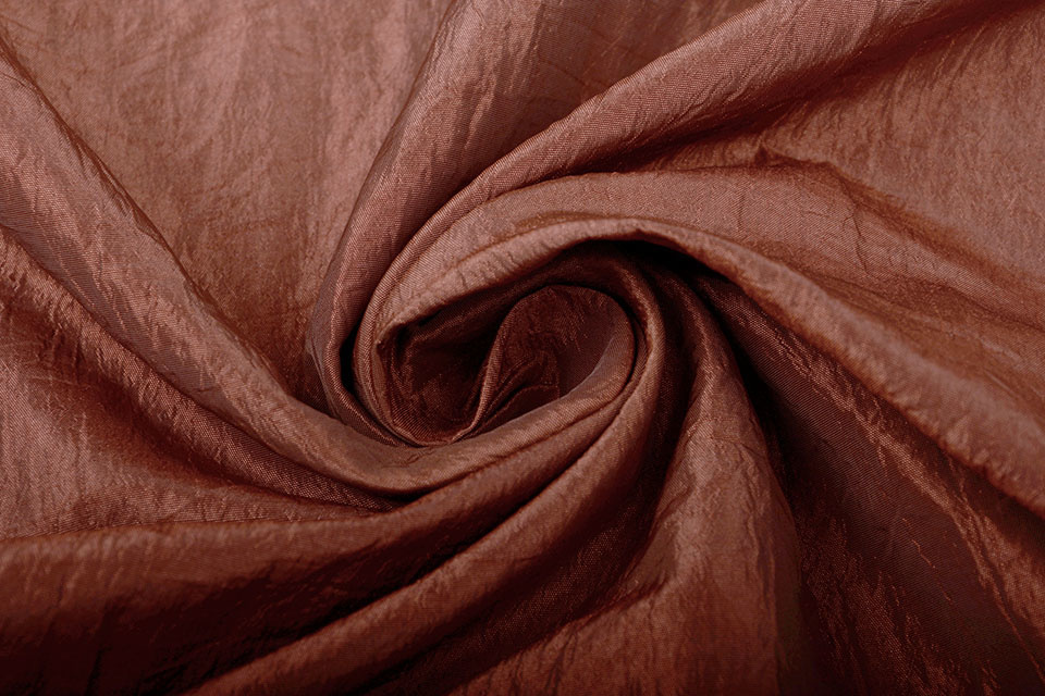 Crinkle Taft Brique