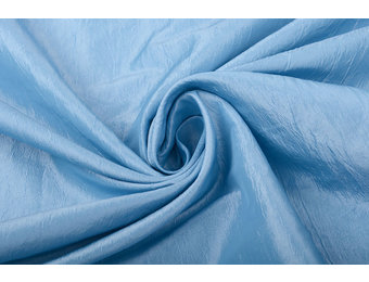 Crinkle Taft Baby Blue