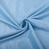 Crinkle Taft Baby Blauw