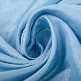 Crinkle Taft Baby Blue