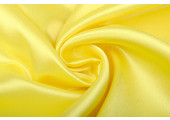 Crêpe Satin Citron Yellow