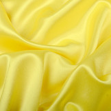 Crêpe Satin Citron Yellow