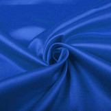 Crêpe Satijn Kobaltblauw