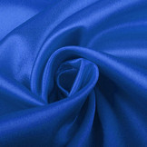 Crêpe Satin Cobalt Blue