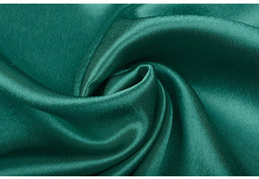 Krepp-Satin Meergrün