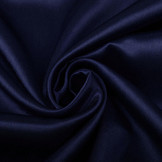 Krepp-Satin Marineblau