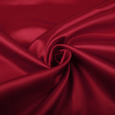 Crêpe Satin Light Wine Red
