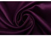 Crêpe Satin Aubergine