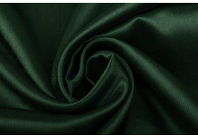 Krepp-Satin Dunkelgrün