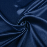 Crêpe Satin Police blue