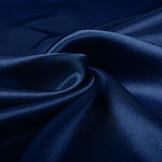 Crêpe Satin Police blue