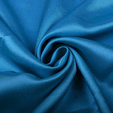 Krepp-Satin Petrolblau