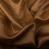 Krepp-Satin Mokkabraun