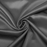 Crêpe Satijn Donker grijs