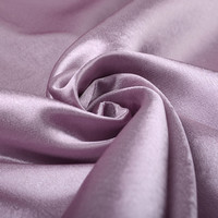 Crêpe Satin Deep dark purple - YES Fabrics