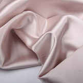Stretch Satijn Poeder Roze