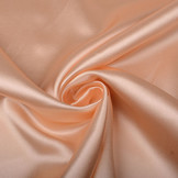 Stretch Satin Pfirsich