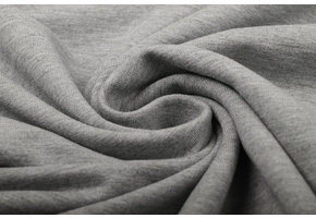 French Terry Light Grey Melange