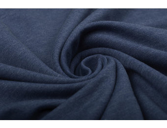 French Terry Jeans Melange