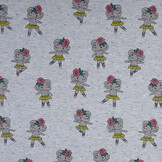 SweatStoff Alpenfleece Elefant Grau Meliert