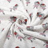 Jogging Alpenfleece Olifant Creme Melange