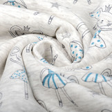 Jogging Alpenfleece Muis Ballerina Glitter Creme Melange