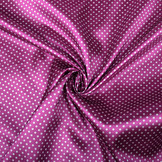 Polyester-Satin Punkte Cyclaam