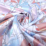 Polyester-Satin Dreiecke Multi