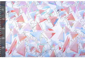 Polyester-Satin Dreiecke Multi