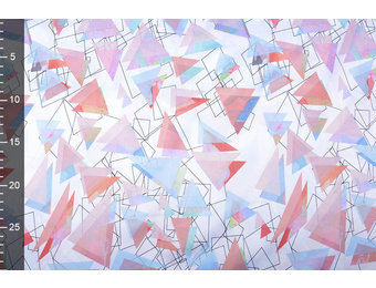 Polyester-Satin Dreiecke Multi